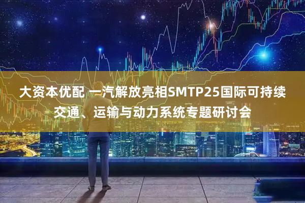 大资本优配 一汽解放亮相SMTP25国际可持续交通、运输与动力系统专题研讨会