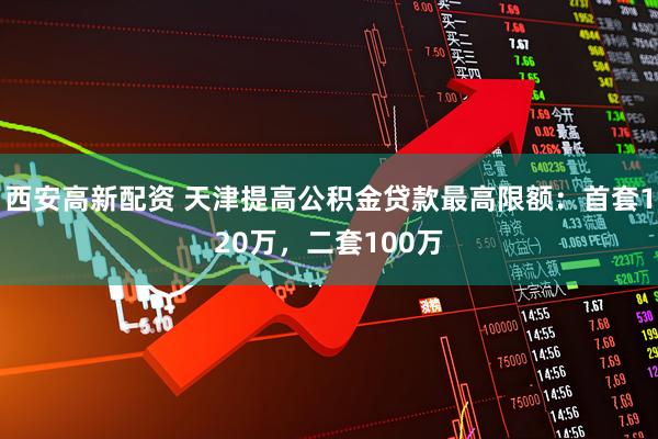 西安高新配资 天津提高公积金贷款最高限额：首套120万，二套100万