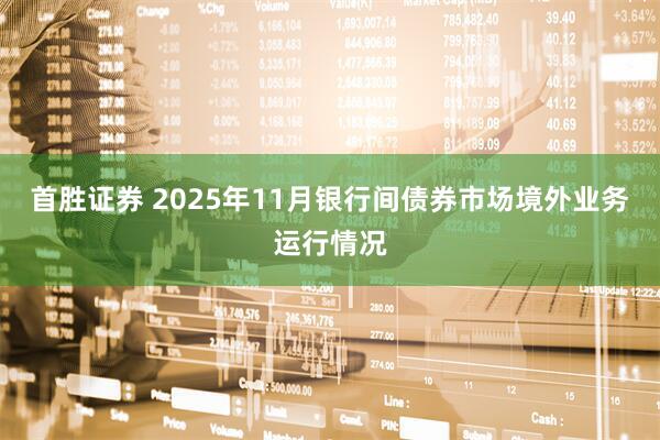 首胜证券 2025年11月银行间债券市场境外业务运行情况