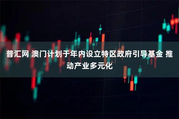 普汇网 澳门计划于年内设立特区政府引导基金 推动产业多元化